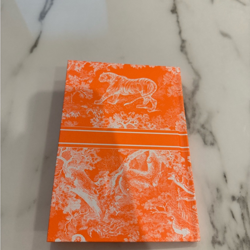 Christian Dior Riviera Toile de Jouy Orange Notebook - Picture 4 of 6